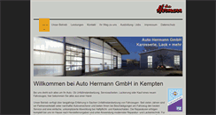 Desktop Screenshot of hermann-kempten.de