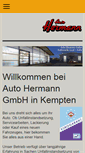 Mobile Screenshot of hermann-kempten.de